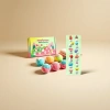 Colorful bath balls, children's fun foaming bath toys, available in multiple colors Specification image